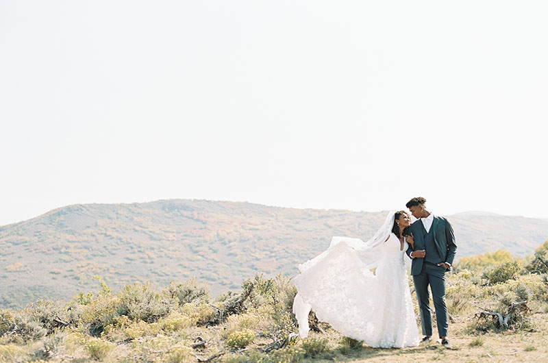 Dreamy Styled Utah Distillery Wedding