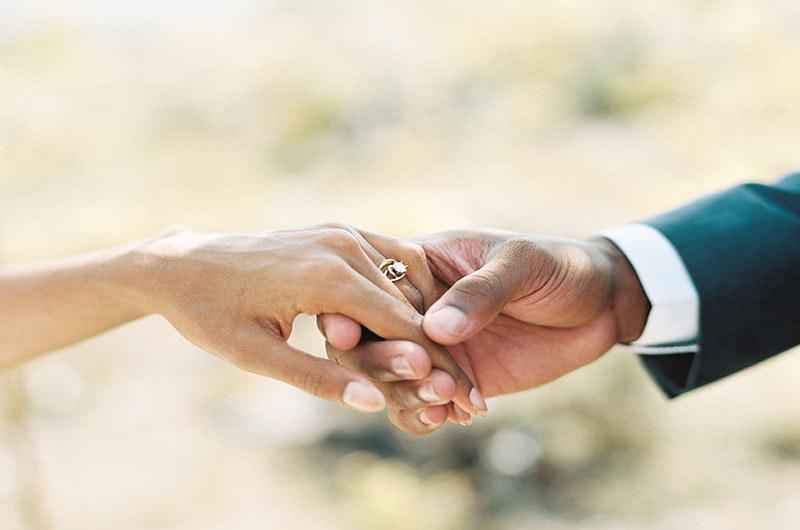 Dreamy Styled Utah Distillery Wedding Rings