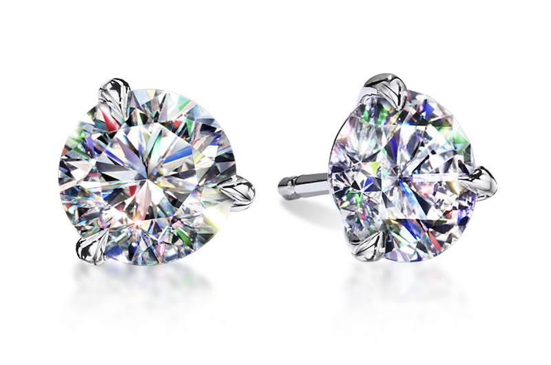 Dripping In Diamonds Facets Of Fire Diamond Stud Earrings