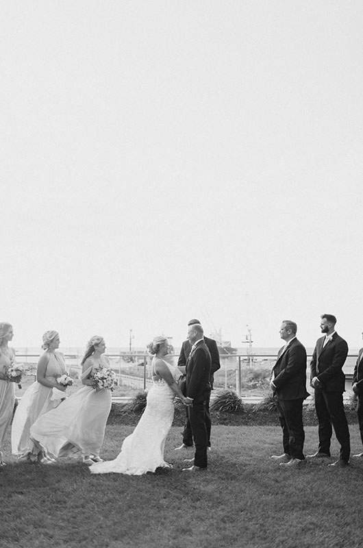 Kelli Mencke And Nicholas Janysek Wed On Lake Erie Ceremony 1 1