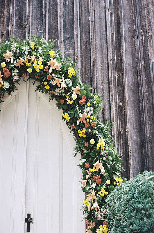 Molly Bryant And Chip Phillips Divine Summer South Carolina Wedding Ceremony Venue Flower Arch Detail