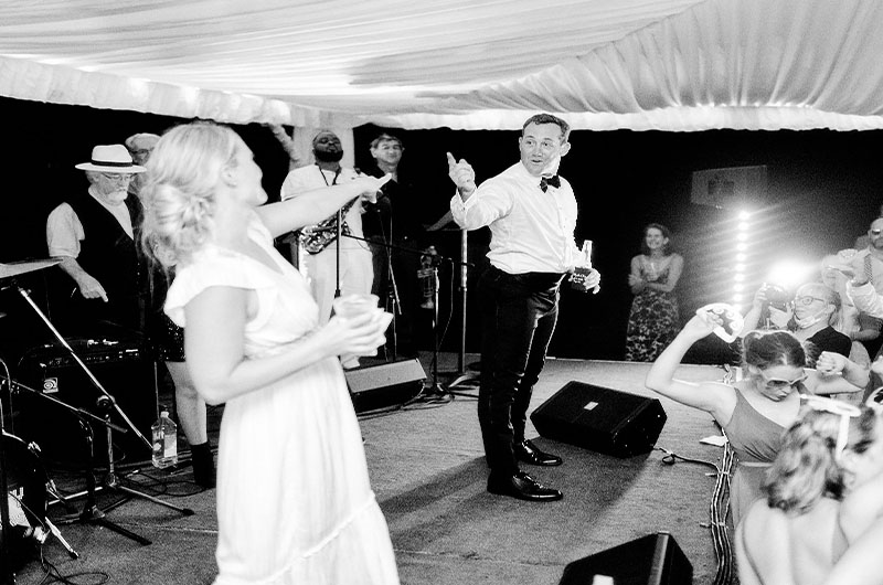 Molly Bryant And Chip Phillips Divine Summer South Carolina Wedding Reception Black And White