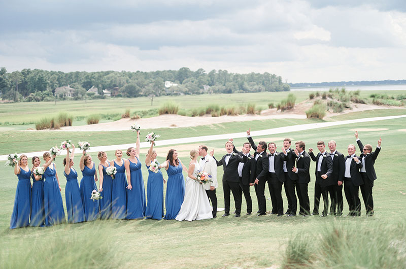 Molly Bryant And Chip Phillips Divine Summer South Carolina Wedding Wedding Party
