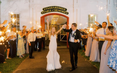 Shelby Jolly and Connor O’Malley Marry at the Round Barn in Lexington, Kentucky