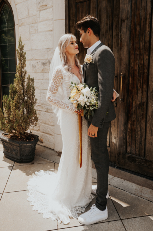 A Playful Romance Styled Shoot gown