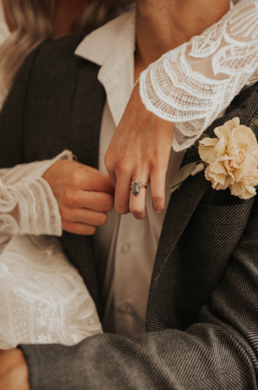 Une bague de style romantique ludique à Atlanta en Géorgie
