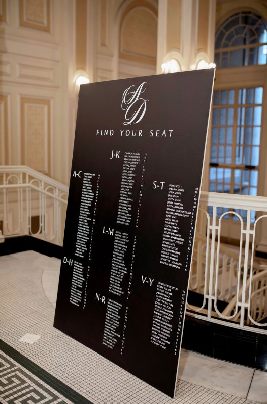 Aerial Coleman and Dereko Jones Aisle Aerial Coleman and Dereko Jones Seat Chart