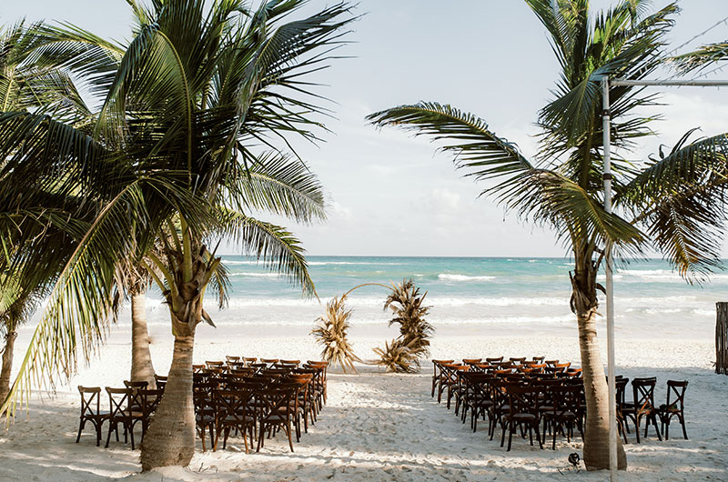 Alex Aust and Marcus Holman Marry at Akiin Tulum Venue