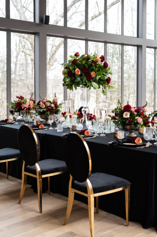 An Elegant Affair Styled Shoot Memphis TN table