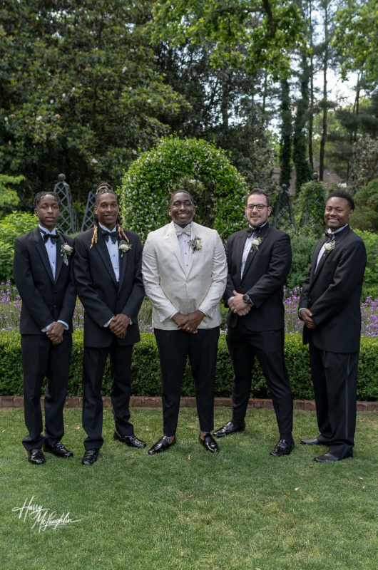 Bryanna Norwood Quinton Brown Groomsmen