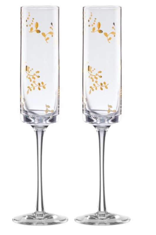 Home Goods For The Happy Couple Love Affair At Home After The Big Day Lenox Opal Innocence Flourish Piece Toasting Flute Set