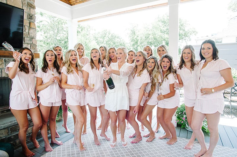 Katie Fisher Matt Hauck Marry at Lookout Mountain Bridesmaids