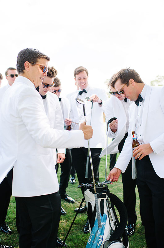 Katie Fisher Matt Hauck Marry at Lookout Mountain Groomsmen