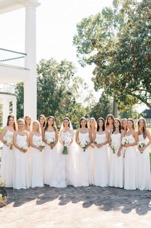 Lauren Kinchen John Luke Charlet bridesmaids