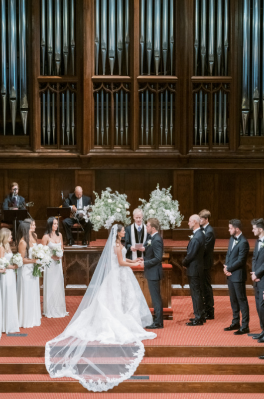 Lauren Kinchen John Luke Charlet ceremony