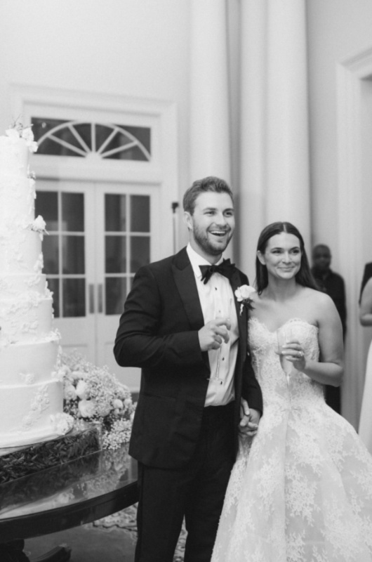 Lauren Kinchen John Luke Charlet toast de mariage