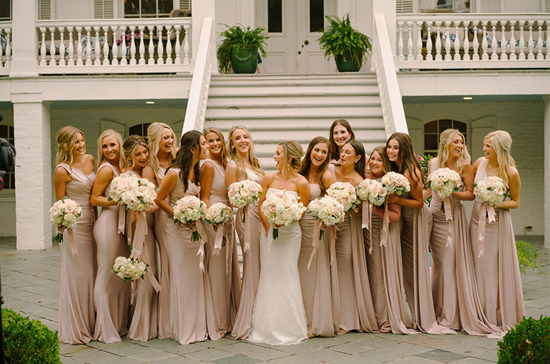Peyton LoCicero and James Trist Marry in an Extravagant New Orleans Wedding bridesmaids