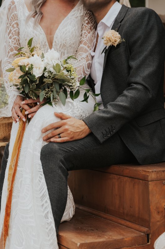 A Playful Romance Styled Shoot closeup bouquet