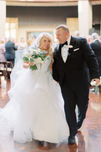 Kristen Byrne and Tyler Ohlmansieks Timess Wedding At the Country Music Hall of Fame In Nashville Tennessee After Ceremony