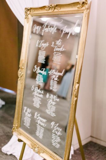 Kristen Byrne and Tyler Ohlmansieks Timess Wedding At the Country Music Hall of Fame In Nashville Tennessee Reception Table Kristen Byrne and Tyler Ohlmansieks Timess Wedding At the Country Music Hall of Fame In Nashville Tennessee Closer Seating Chart