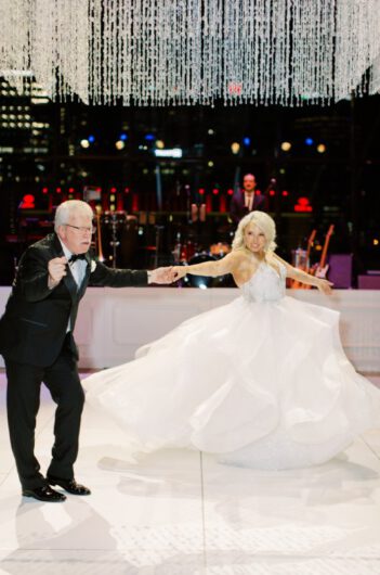 Kristen Byrne and Tyler Ohlmansieks Timess Wedding At the Country Music Hall of Fame In Nashville Tennessee Dance