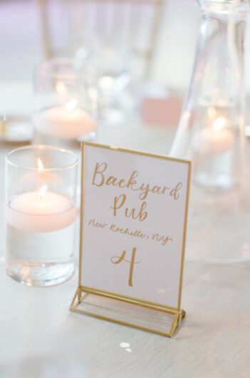 Kristen Byrne and Tyler Ohlmansieks Timess Wedding At the Country Music Hall of Fame In Nashville Tennessee Table Number