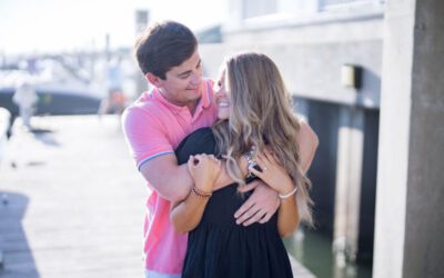 Rachel Lewis and Mason Cooper’s Sweet Engagement at the Beaufort Hotel, North Carolina