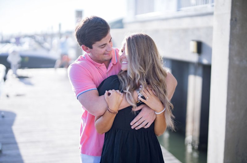 Rachel Lewis and Mason Cooper’s Sweet Engagement at the Beaufort Hotel, North Carolina