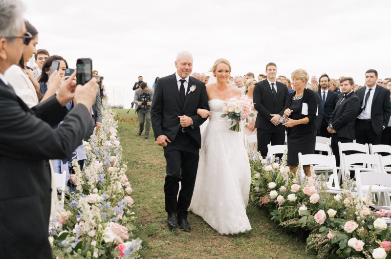 alex drummond and mauricio scott marry at the drummond ranch in oklahoma father and bride