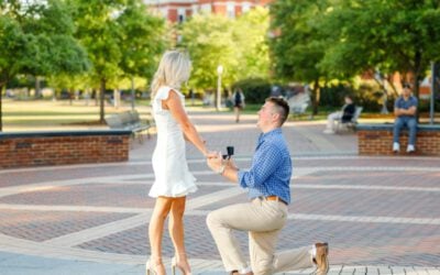 Kayla and Stuart’s Engagement at their Alma Mater