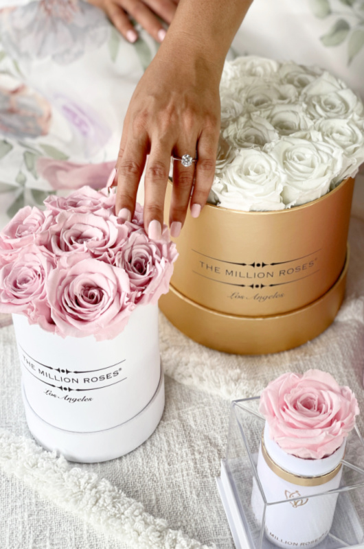 Luxe And Dreamy Bedroom Products roses pink