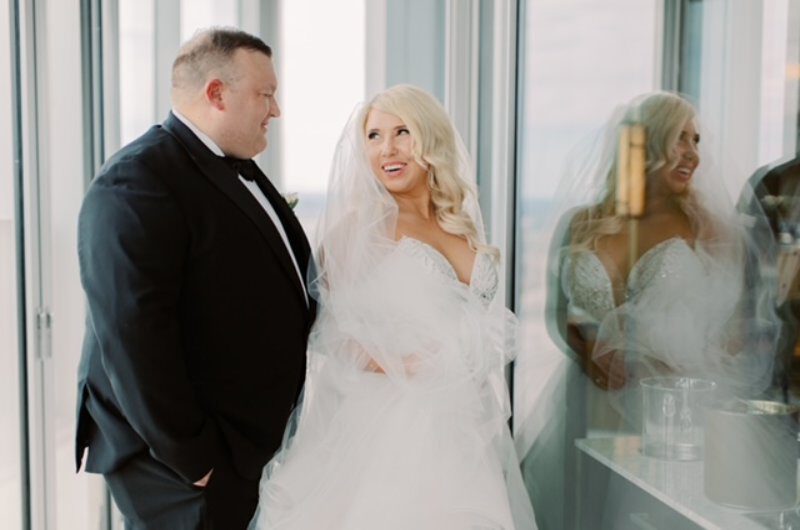 Kristen Byrne and Tyler Ohlmansieks Timeless Wedding At the Country Music Hall of Fame In Nashville Tennessee Couple