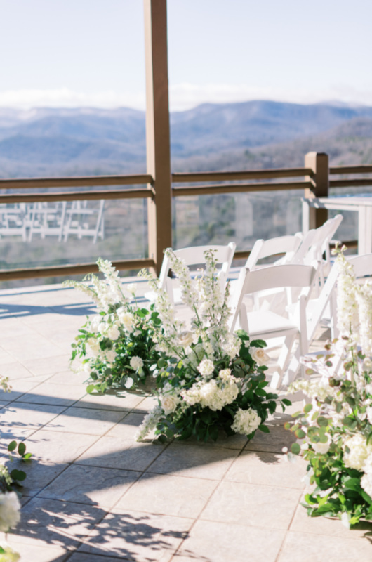 Mountain Views Styled Wedding Shoot In Georgia location view