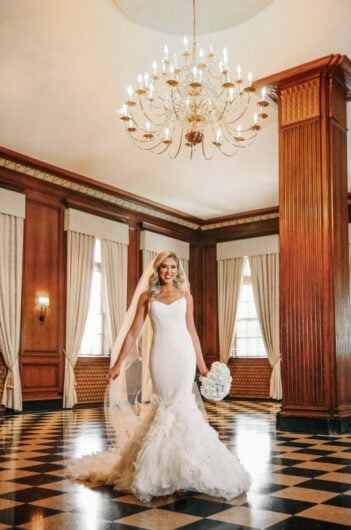 Madeline Littrell and John Coyles Wedding in Memphis Tennessee Bride