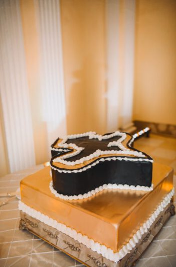 Madeline Littrell and John Coyles Wedding in Memphis Tennessee Cake