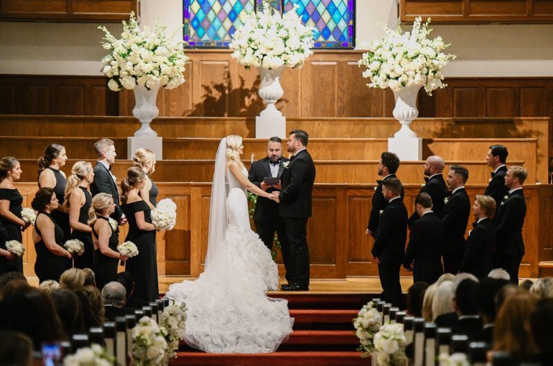 Madeline Littrell and John Coyles Wedding in Memphis Tennessee Ceremony