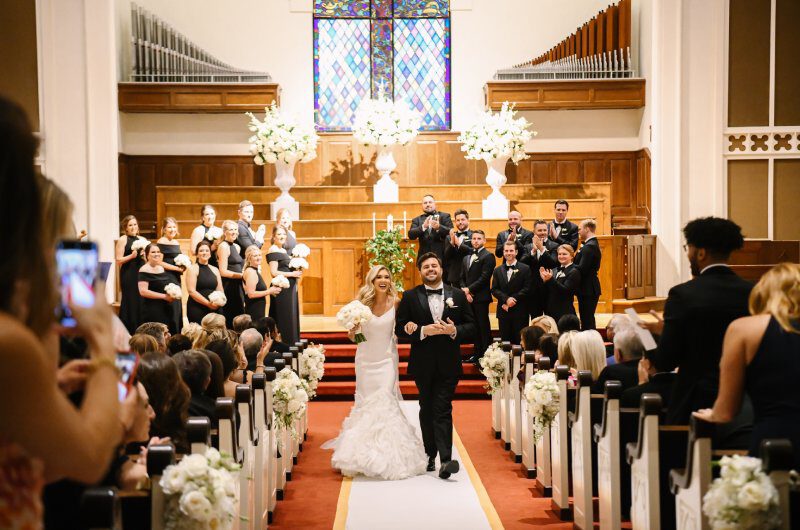 Madeline Littrell and John Coyles Wedding in Memphis Tennessee Ceremony
