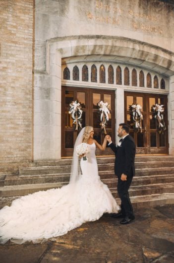 Madeline Littrell and John Coyles Wedding in Memphis Tennessee Chapel