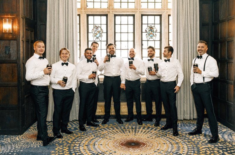 Madeline Littrell and John Coyles Wedding in Memphis Tennessee Groomsmen