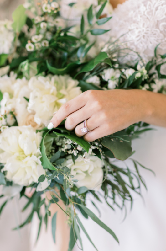 Mountain Views Styled Wedding Shoot In Clayton Georgia bride bouquet