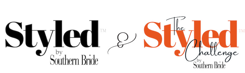 Styled by Southern Bride and Challenge Combined Logos Styled by Southern Bride and Challenge combo logo