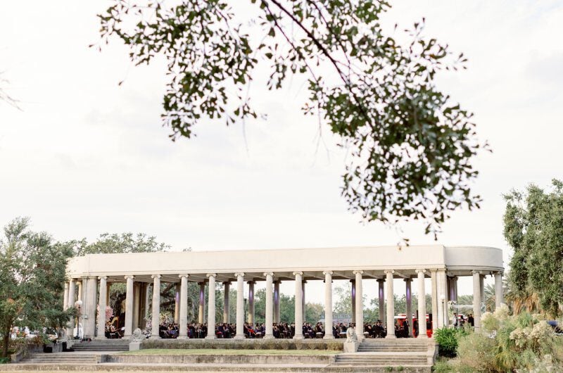 Yelena and Justins Beautiful Wedding in Louisiana Ceremony Venue