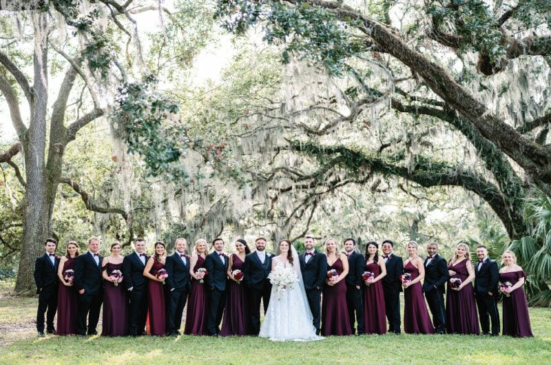 Yelena and Justins Beautiful Wedding in Louisiana Wedding Party