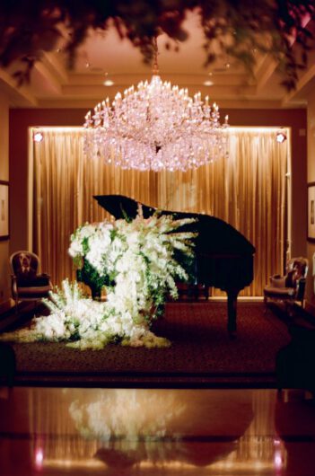 Elizabeth Smith and Christopher Newtons Beautiful Wedding in Houston Texas Piano