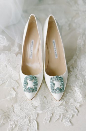 Elizabeth Smith and Christopher Newtons Beautiful Wedding in Houston Texas Shoes