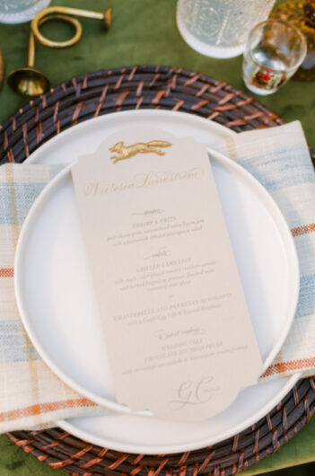 Horses And Hounds Styled Shoot In Middleburg Virginia menu