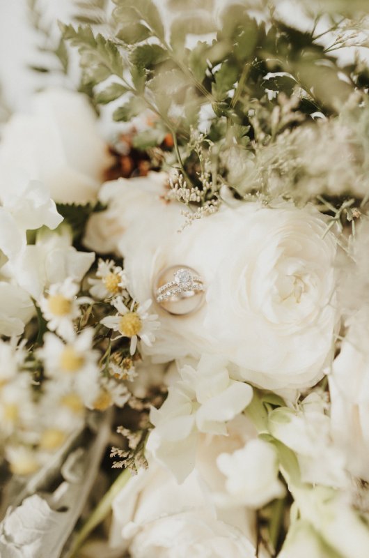 Jenny Tolman and Dave Brainard were married under the majestic Teton Mountain Range at Split Creek Ranch in Jackson Wyoming Engagement Rings