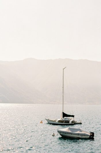 Sola Cabiati Styled Wedding Shoot In Lake Como Italy Bride Lake Boats