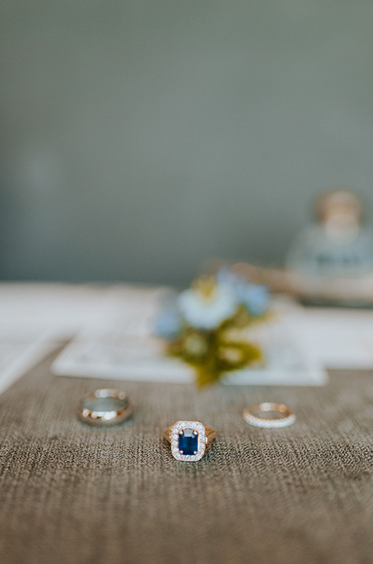 Emily and Matt Marry in a Classic Church Ceremony with a Vintage Reception Wedding Rings Emily and Matt Marry in a Classic Church Ceremony with a Vintage Reception Wedding Rings