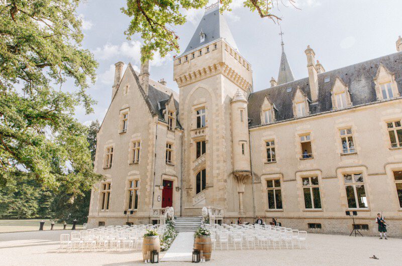 Erin Alvey and Filip Forsberg Wedding in La Guerche sur lAubois France Dunderry Castle
